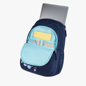 Starlight 27L Navy Blue School Backpack