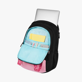 Gemini 27L Black School Backpack