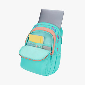 Nectar 27L Teal School Backpack