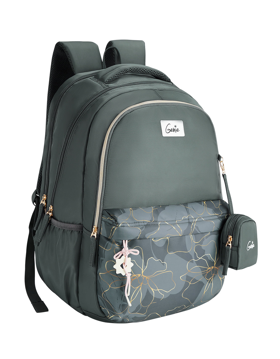 Marilit 40L Laptop Backpack With Raincover - Grey