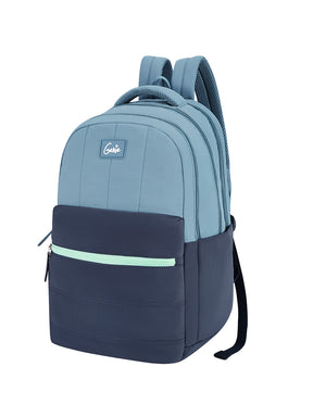 Marshmellow 36L Laptop Backpack With Raincover - Navy Blue