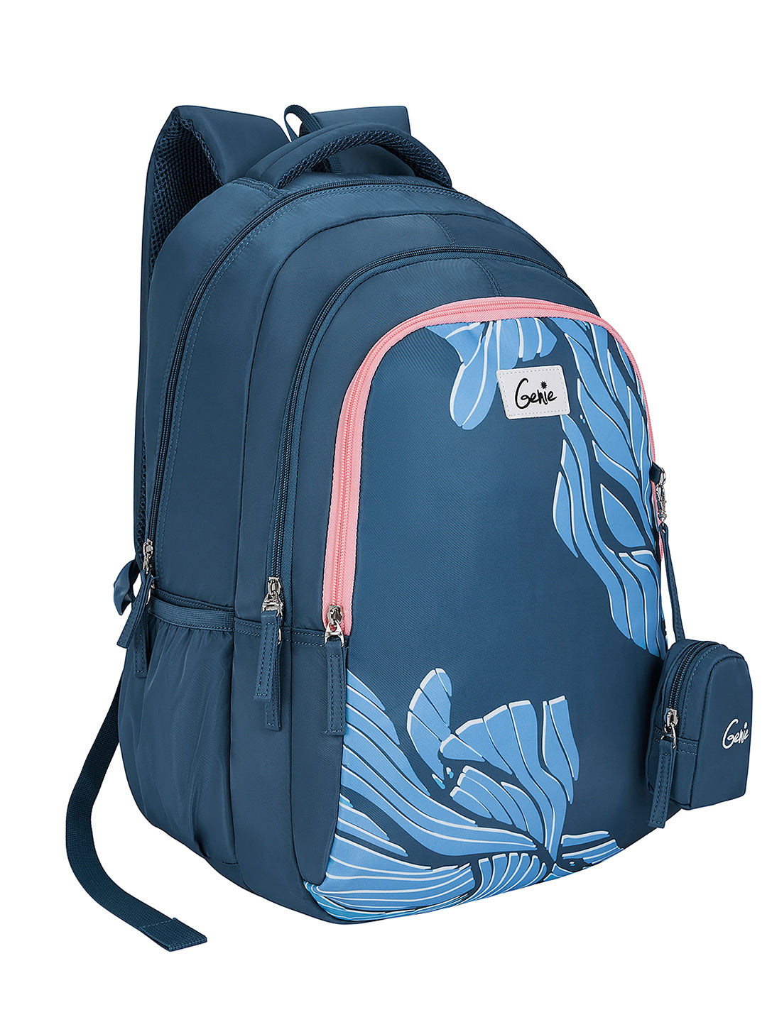 Mira 36L School Backpack - Navy Blue