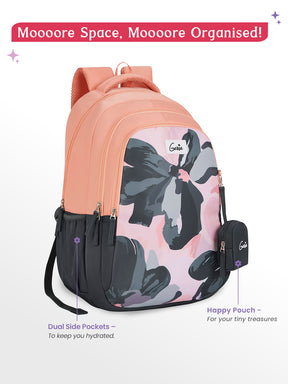 NightFern 36L School Backpack - Grey