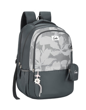 Petone 40L Laptop Backpack With Raincover - Grey