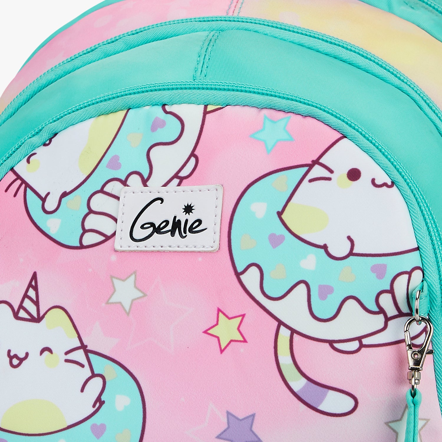 Caticorn Small Backpack for Kids - Teal