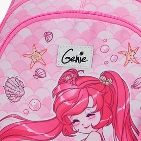 Mermaid Small Backpack for Kids - Pink