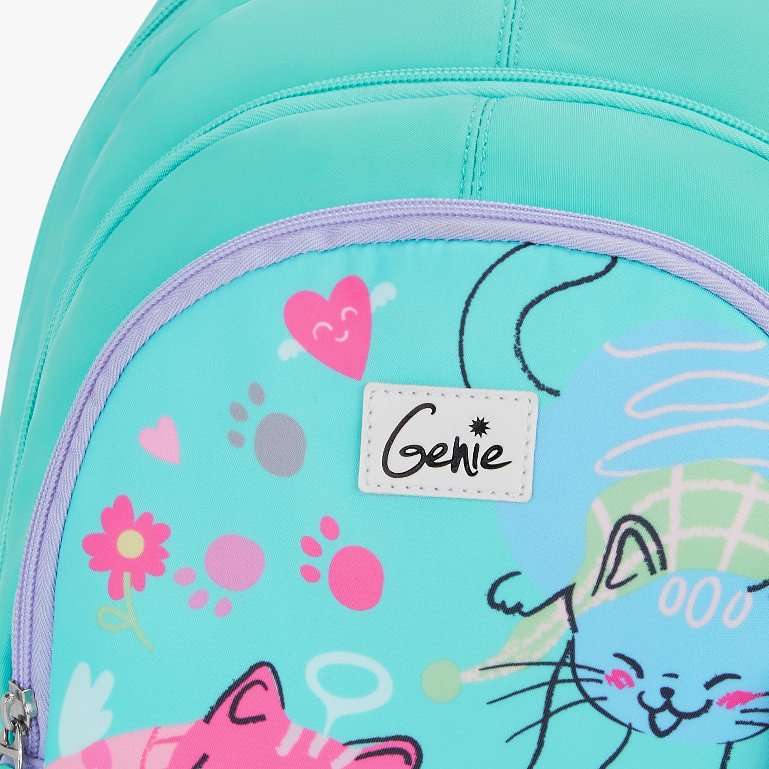 Purrfect Small Backpack for Kids - Teal