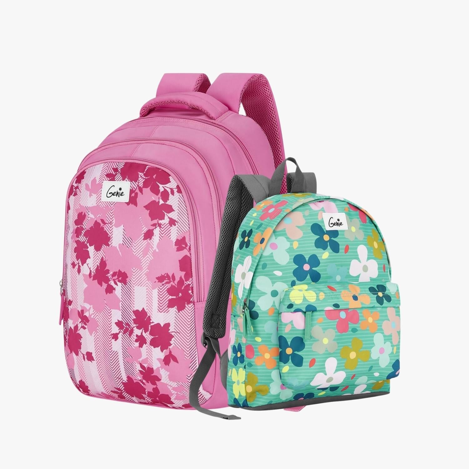 Genie Laptop Backpack and Casual Backpack Combo