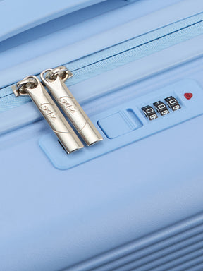 Genie Rhythm Hard Trolley Bag - Sky Breeze