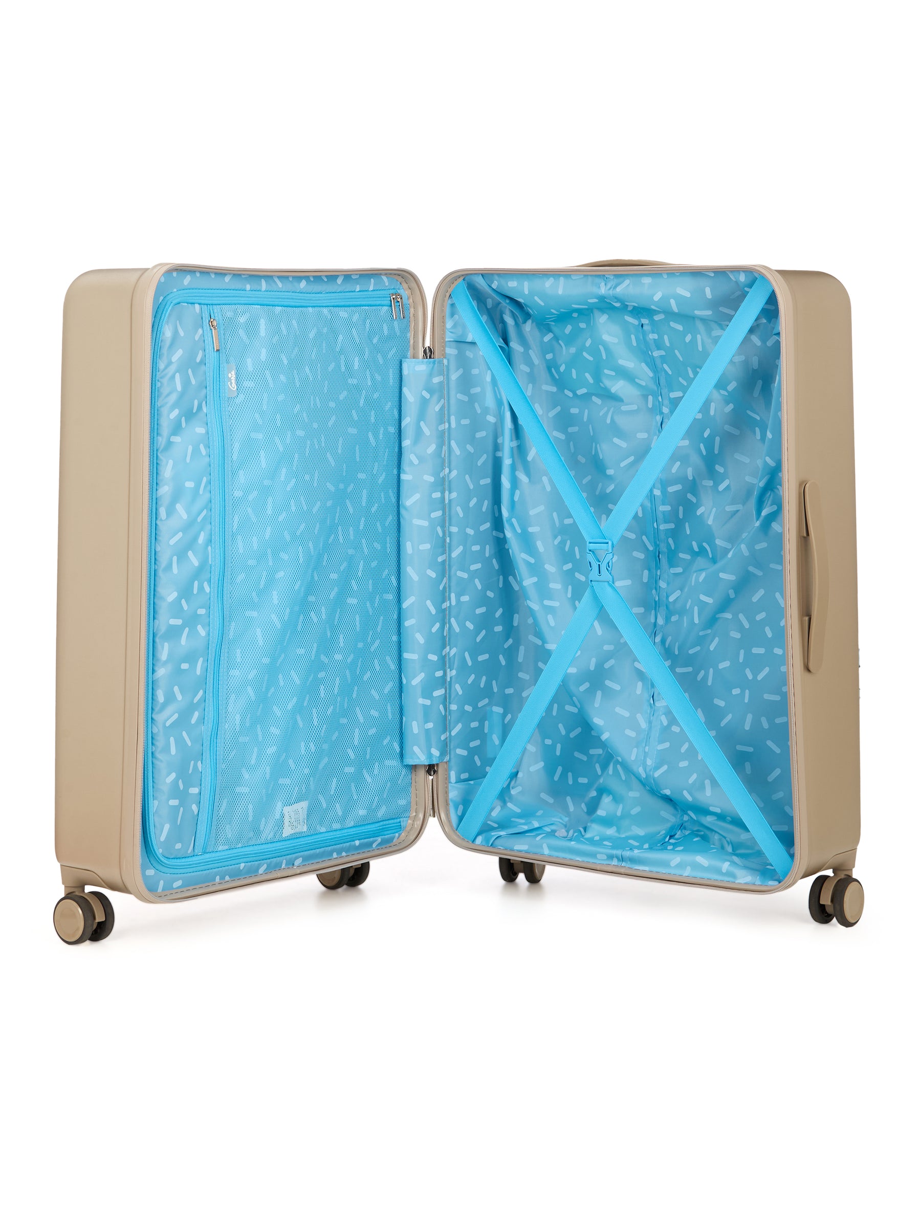 Genie Rhythm Hard Trolley Bag - Champagne Chic