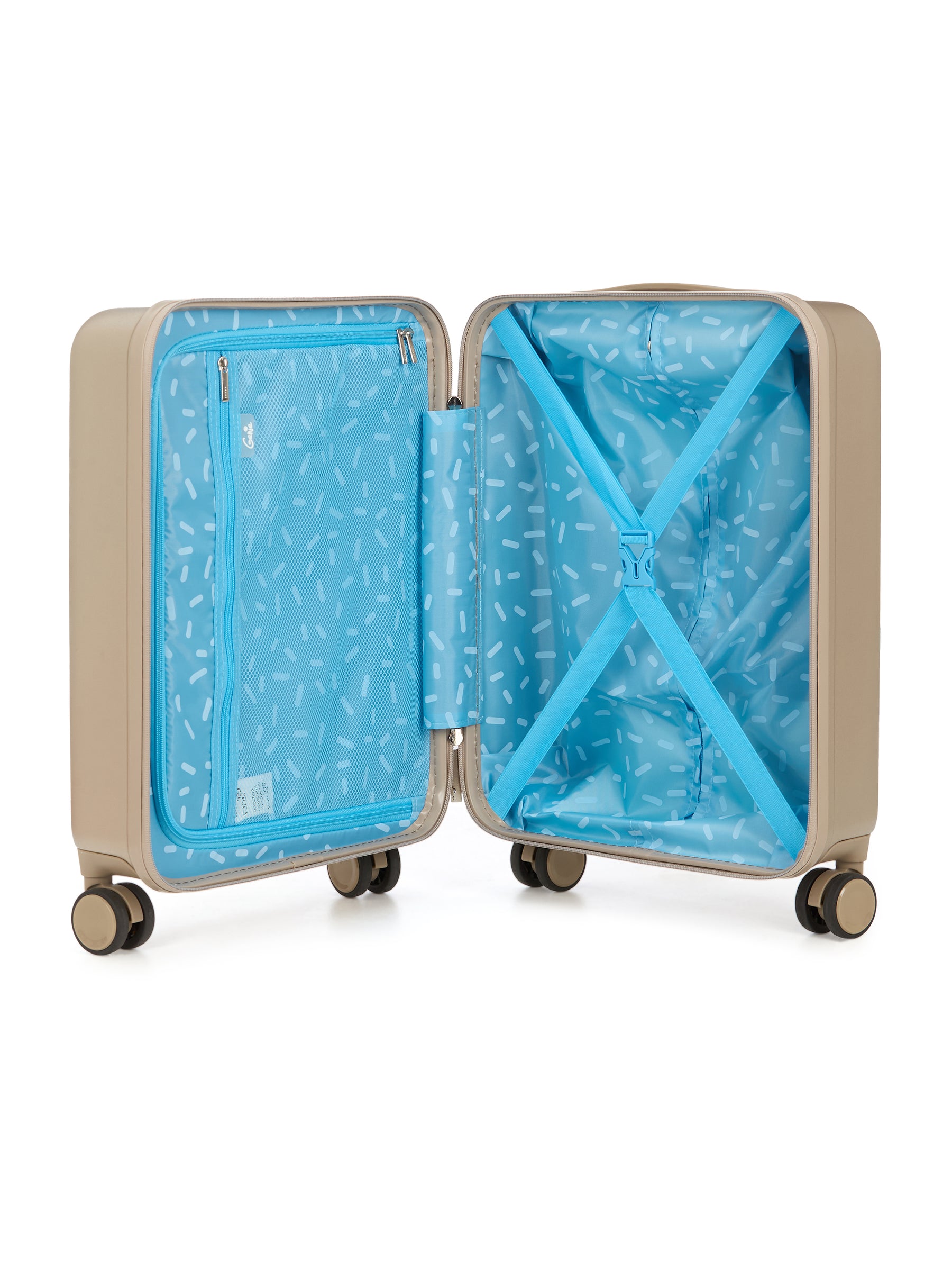 Genie Rhythm Hard Trolley Bag - Champagne Chic
