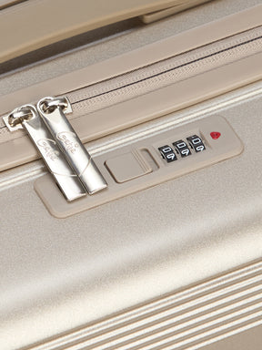 Genie Rhythm Hard Trolley Bag - Champagne Chic
