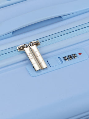 Genie Rhythm Hard Trolley Bag - Sky Breeze