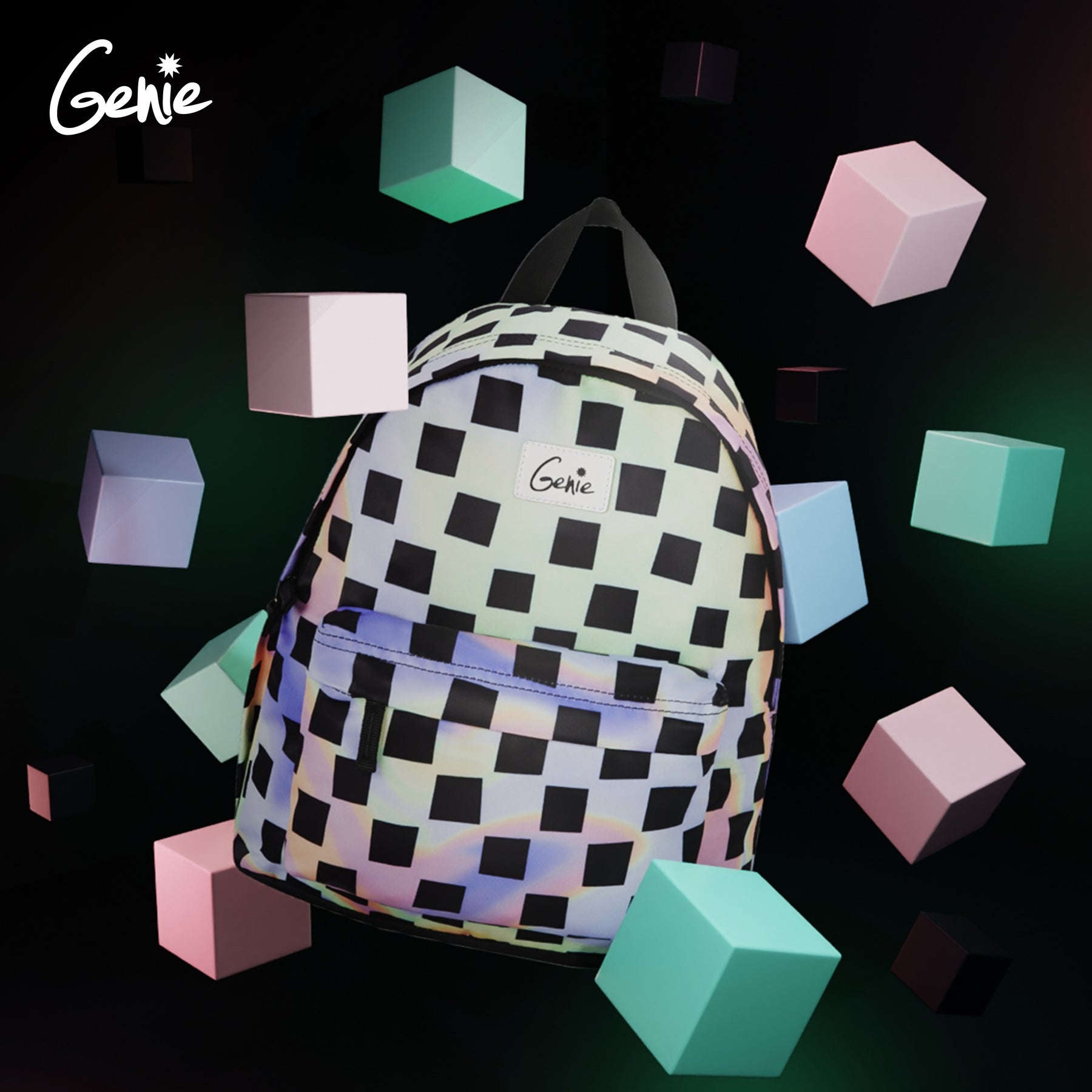 Iridescence Small Laptop Daypack - Multicolor
