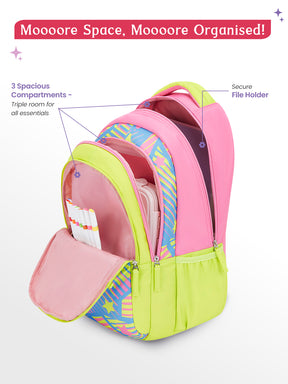 Sparkit 36L School Backpack - Neon Green