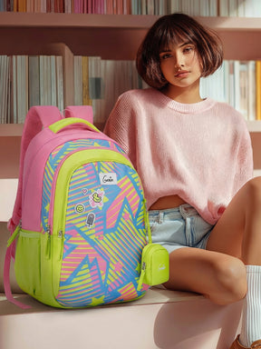 Sparkit 36L School Backpack - Neon Green