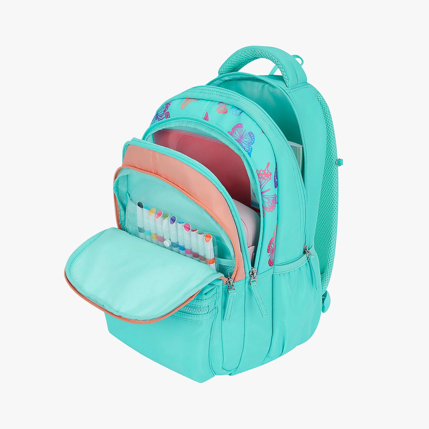 Nectar 27L Teal School Backpack