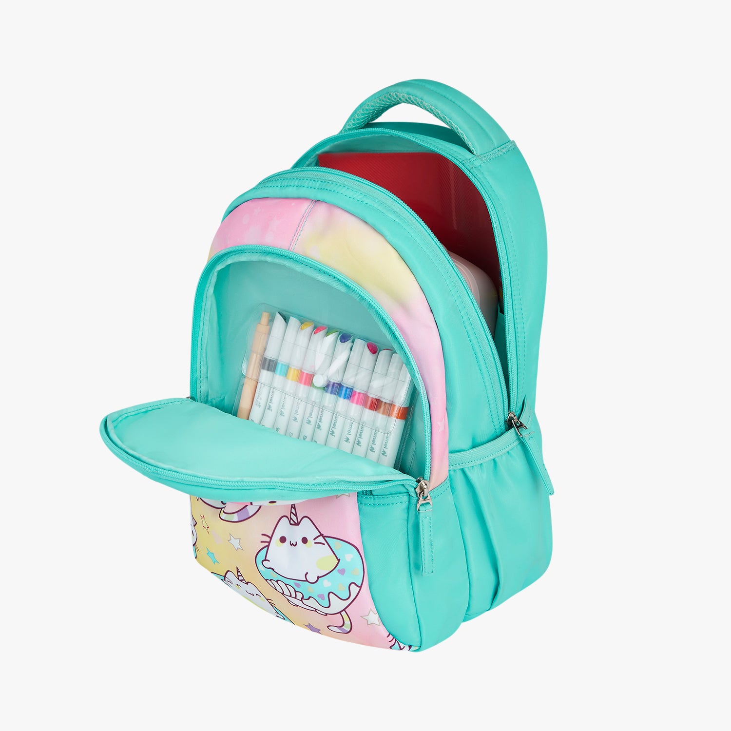 Caticorn Small Backpack for Kids - Teal