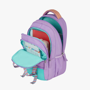 Gemini 27L Purple School Backpack