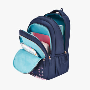 Lovelace 36L Navy Blue School Backpack