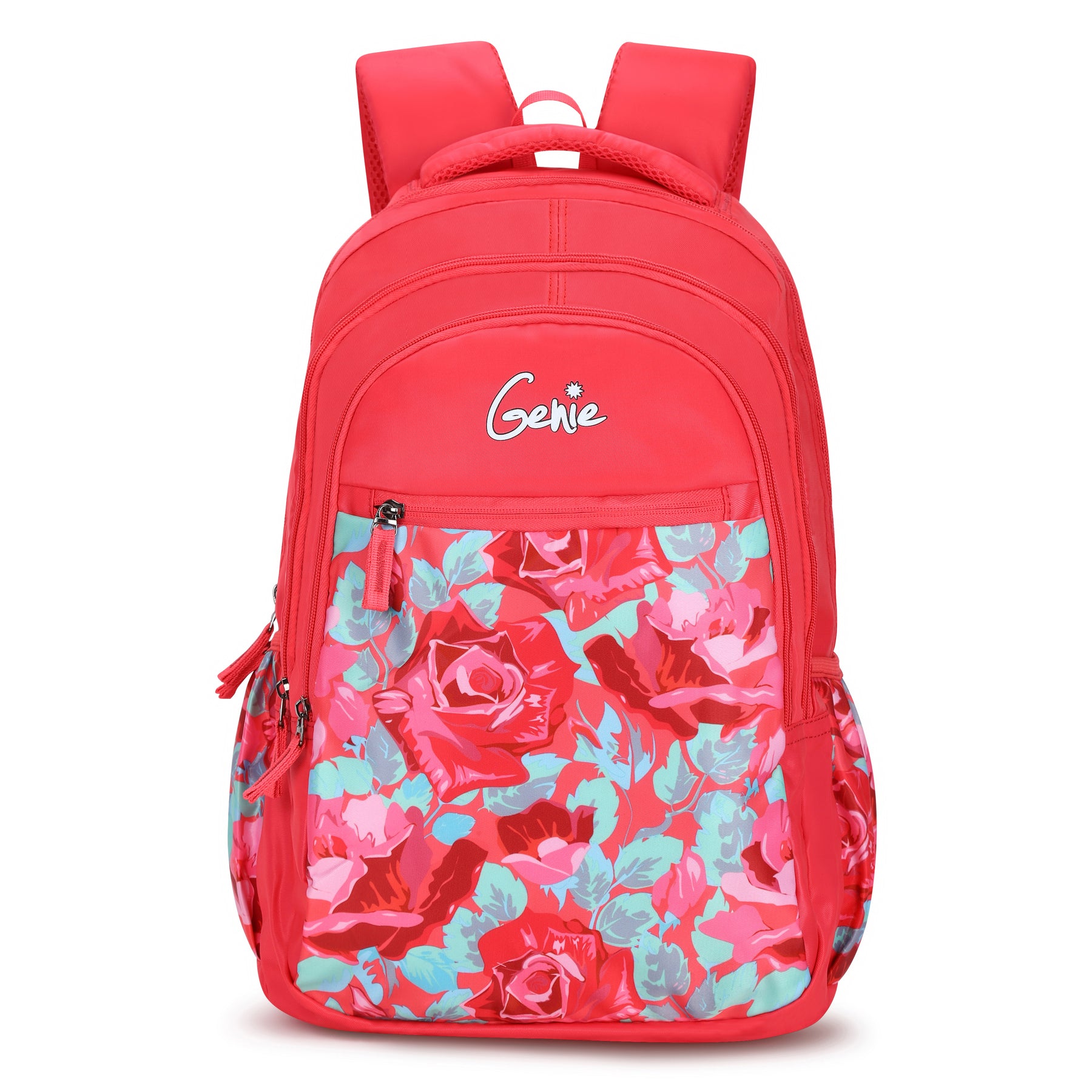 Genie Valentine 27L Pink School Backpack With Easy Access Pockets