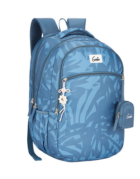 Velora 40L Laptop Backpack With Raincover - Steel Blue