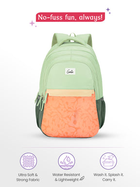 Vibecheck 36L Laptop Backpack With Raincover - Ash Green