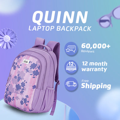 Buy Genie Quinn 36L Purple Laptop Backpack Online