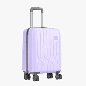 Genie Swing Lavender Trolley Bag With Dual Wheels & Fixed Combination Lock