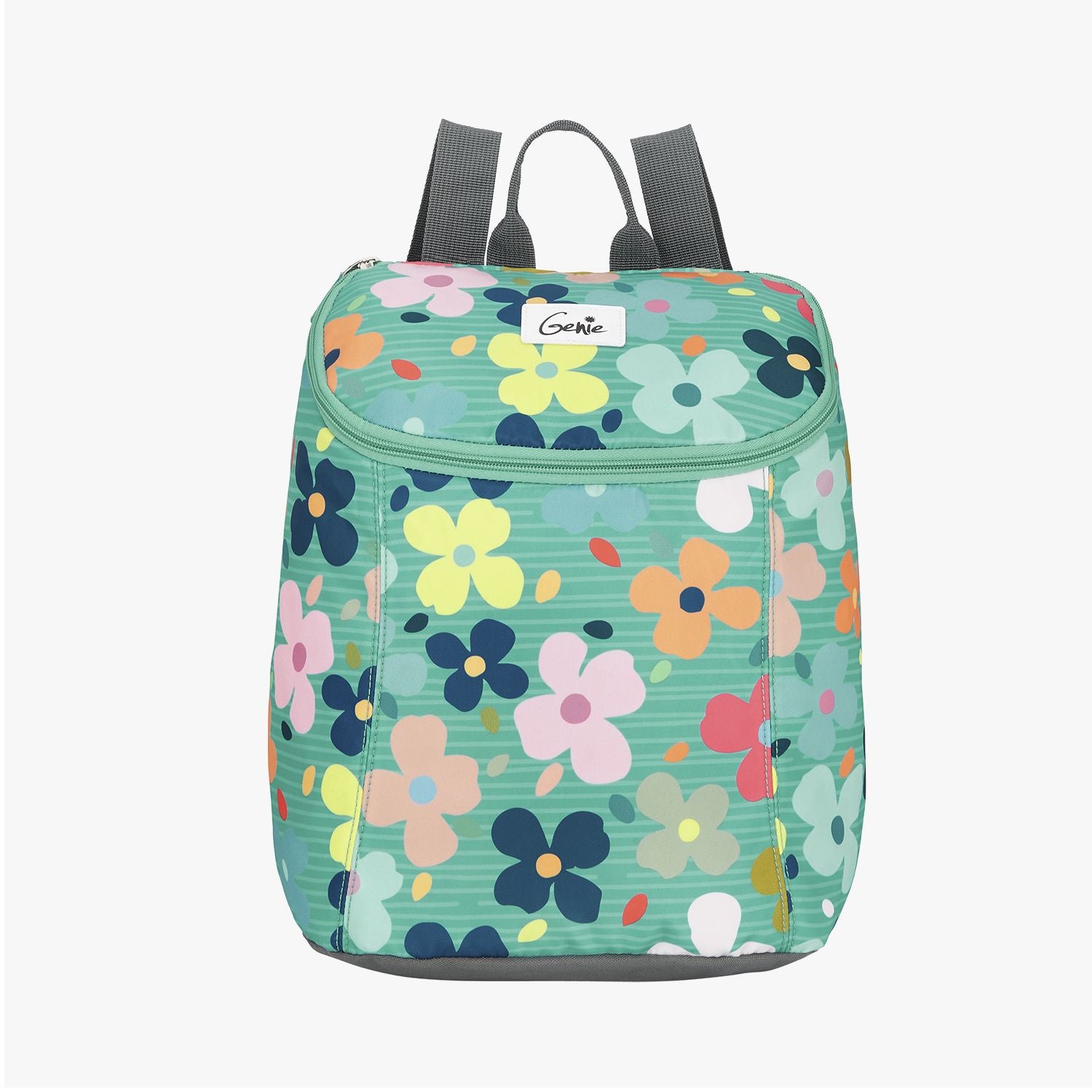 Flower Power Small Daypack - Green