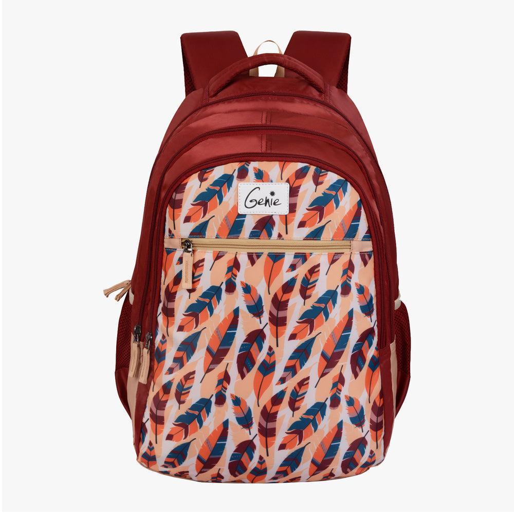 Blush Maroon School Bag for Girls in India -Genie