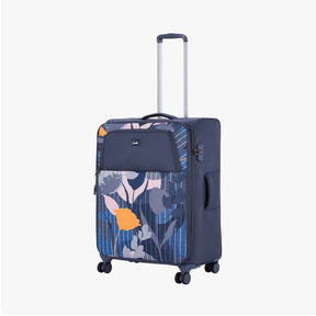 Poppy Small, Medium and Large Soft luggage Combo Set - Blue