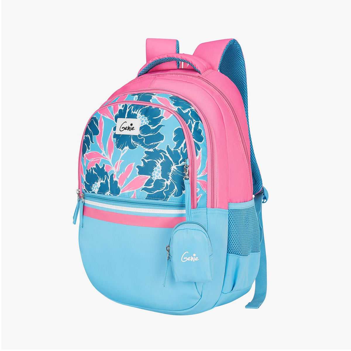 Genie Zoey 36L Pink Laptop Backpack With Laptop Sleeve