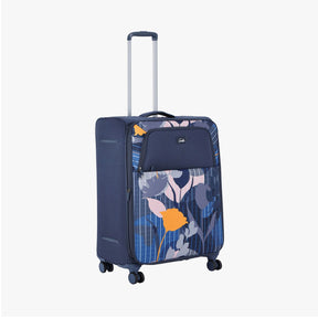 Poppy Small, Medium and Large Soft luggage Combo Set - Blue