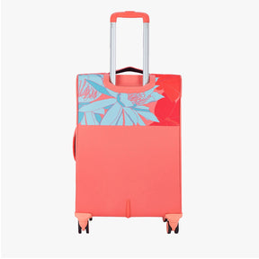 Genie Bahamas Coral Trolley Bag With Dual Wheels & TSA Lock