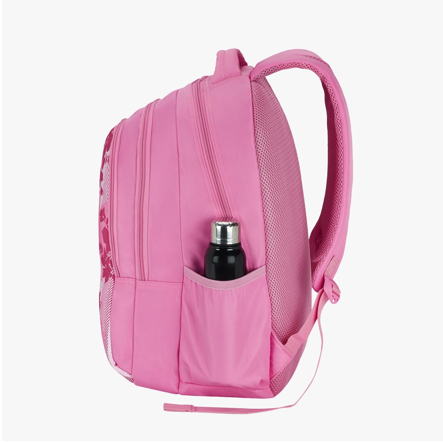 All Over Print Backpack With Bag Charm School Bag For Graduate