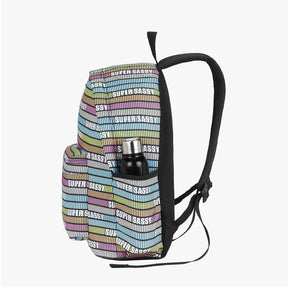 Genie Super Sassy 18L Multicolor Casual Backpack With Easy Access Pockets