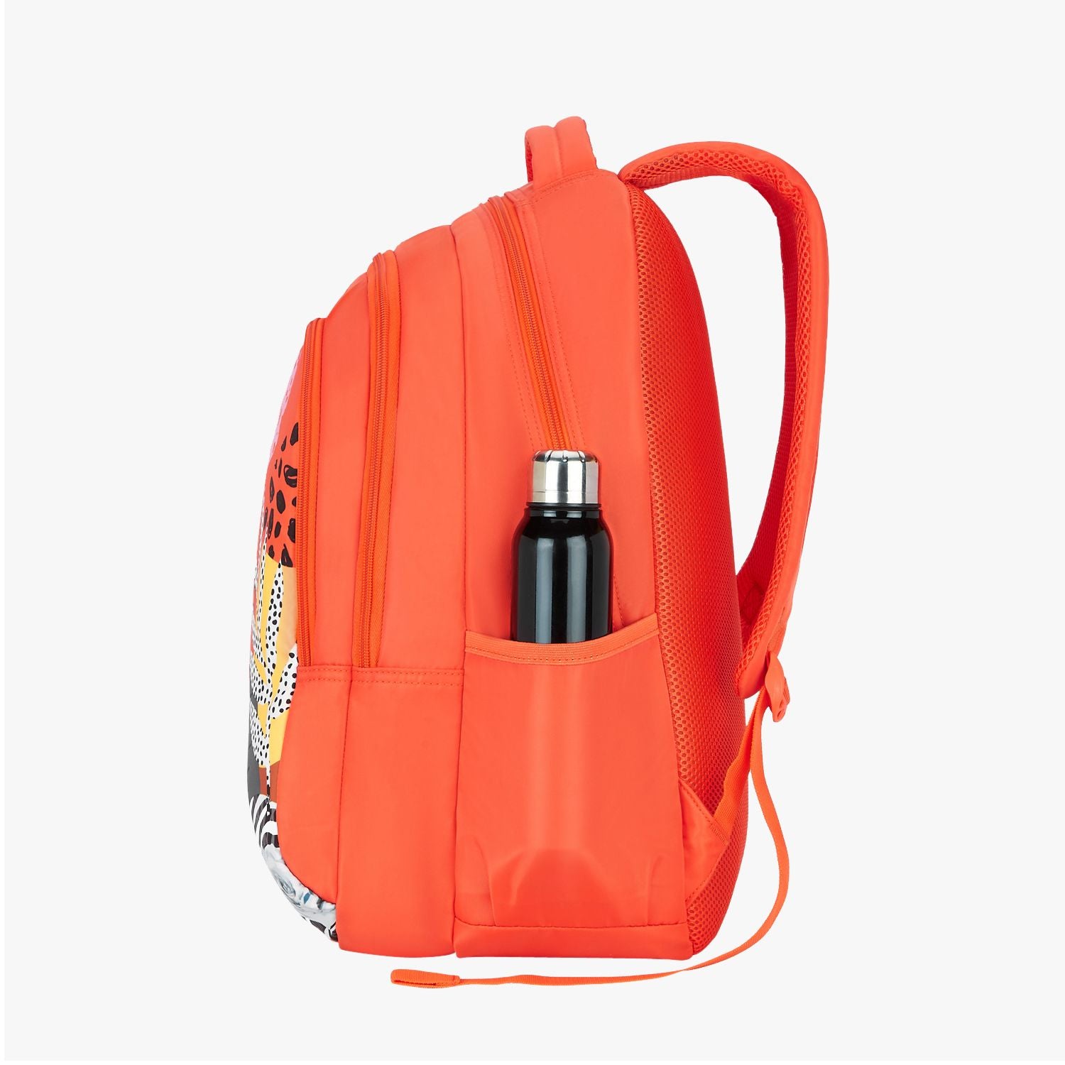 Genie Sweet 36L Orange Laptop Backpack With Laptop Sleeve