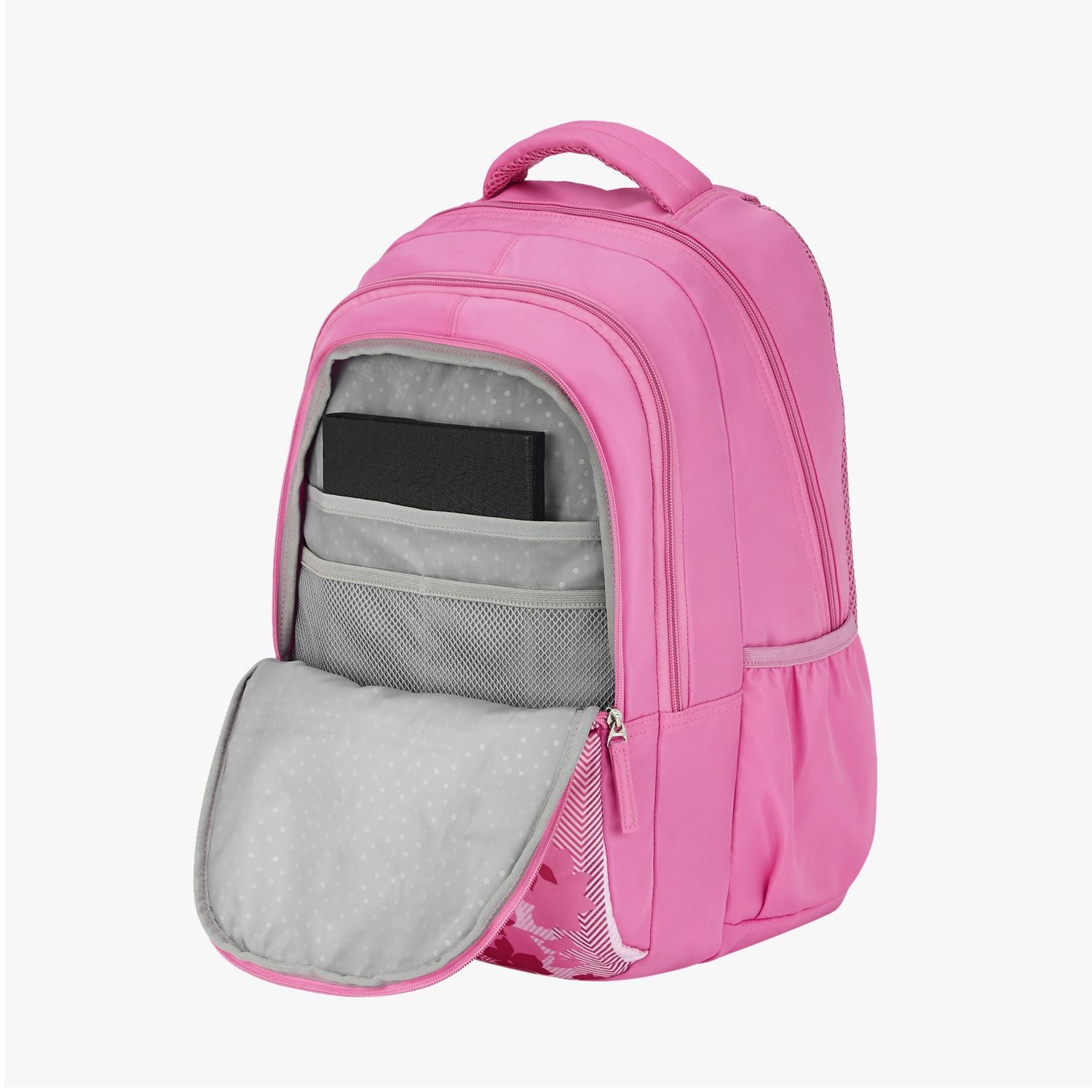 Genie Quinn 36L Pink Laptop Backpack With Laptop Sleeve