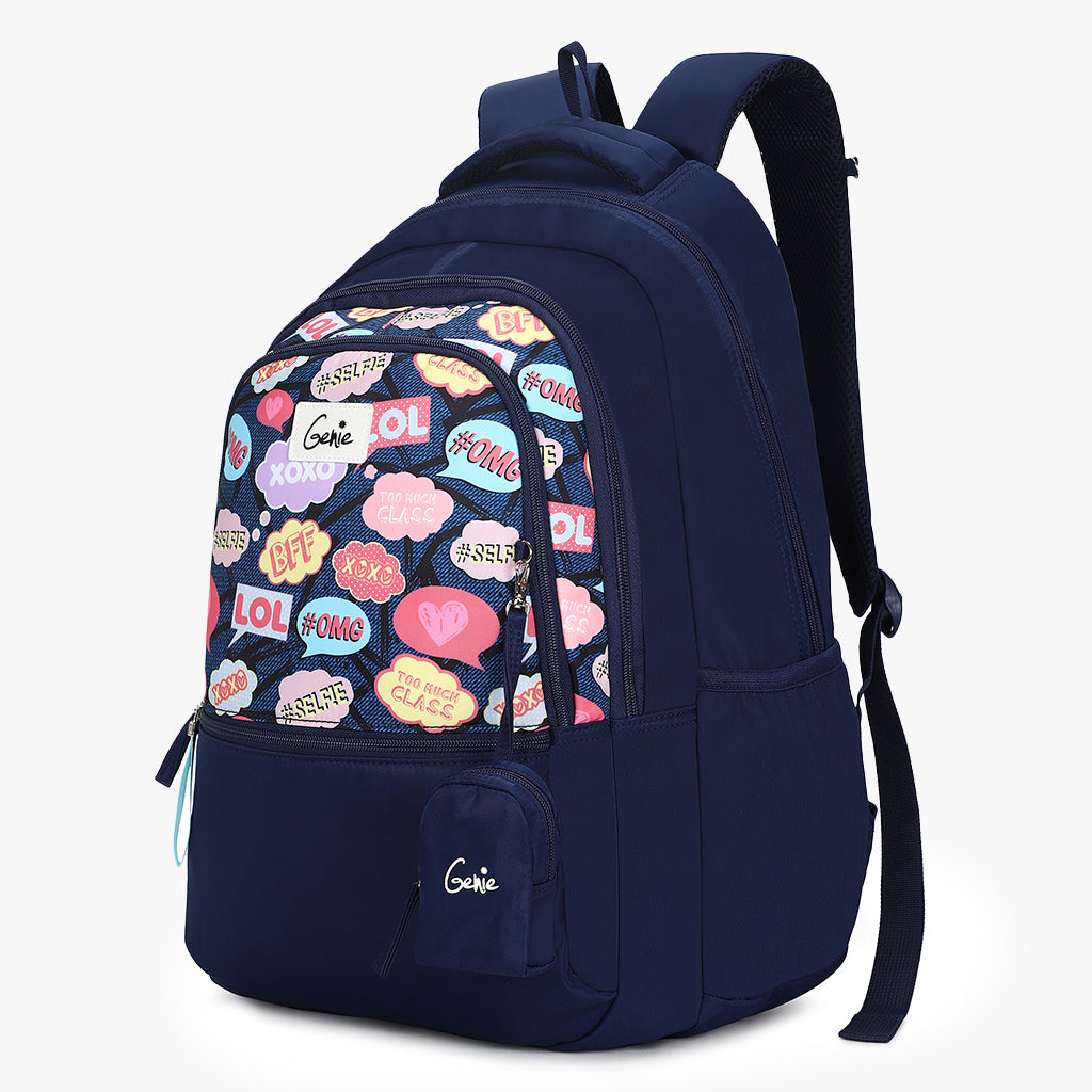 BFF Laptop Backpack - Blue
