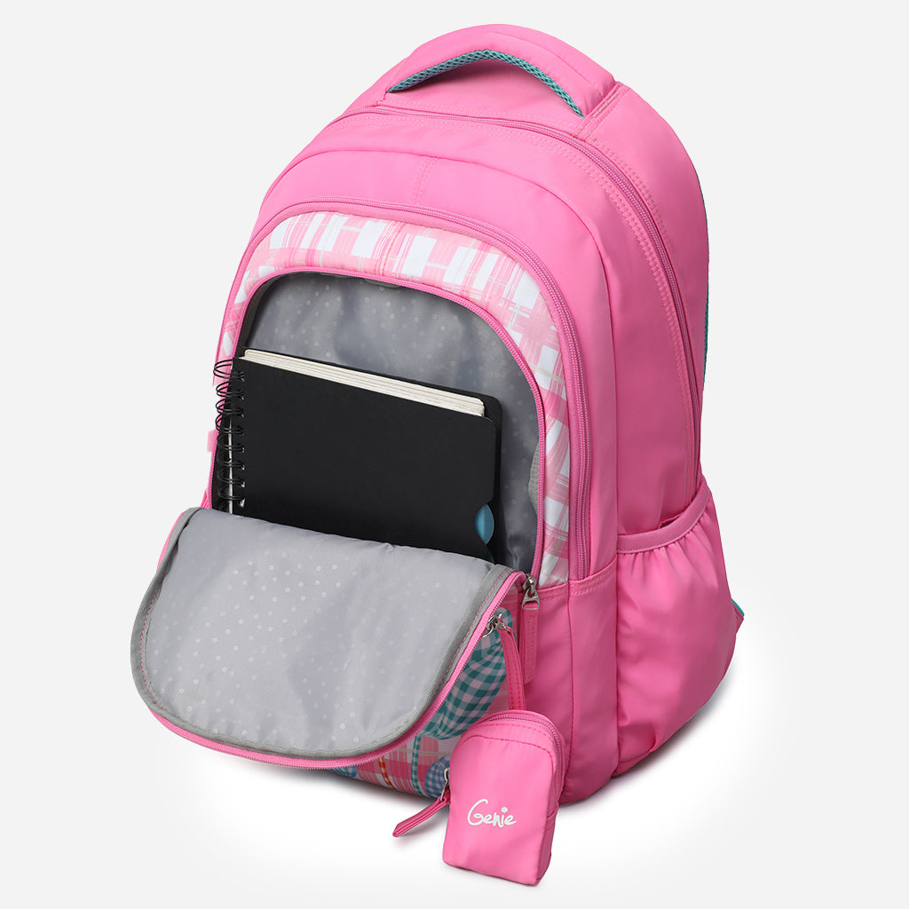 Chloe School Backpack - Pink