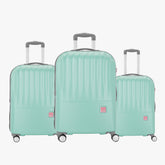 Palm Small, Medium and Large Hard Luggage Combo Set