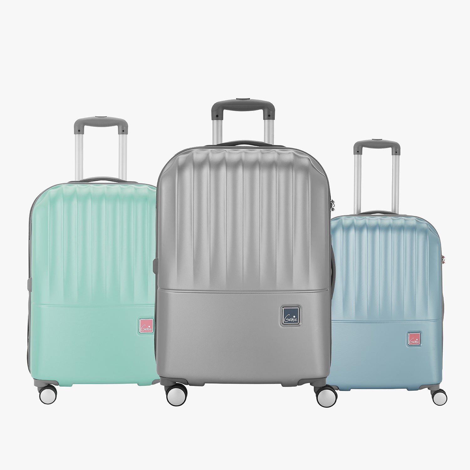 Palm Small, Medium and Large Hard Luggage Combo Set
