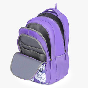 Genie Fern 36L Purple Laptop Backpack With Laptop Sleeve