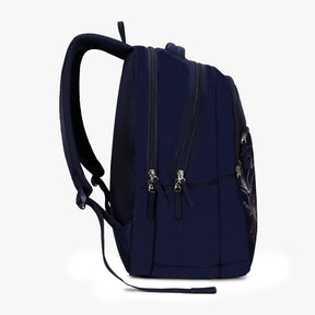 Genie Hailey 36L Blue Laptop Backpack With Raincover