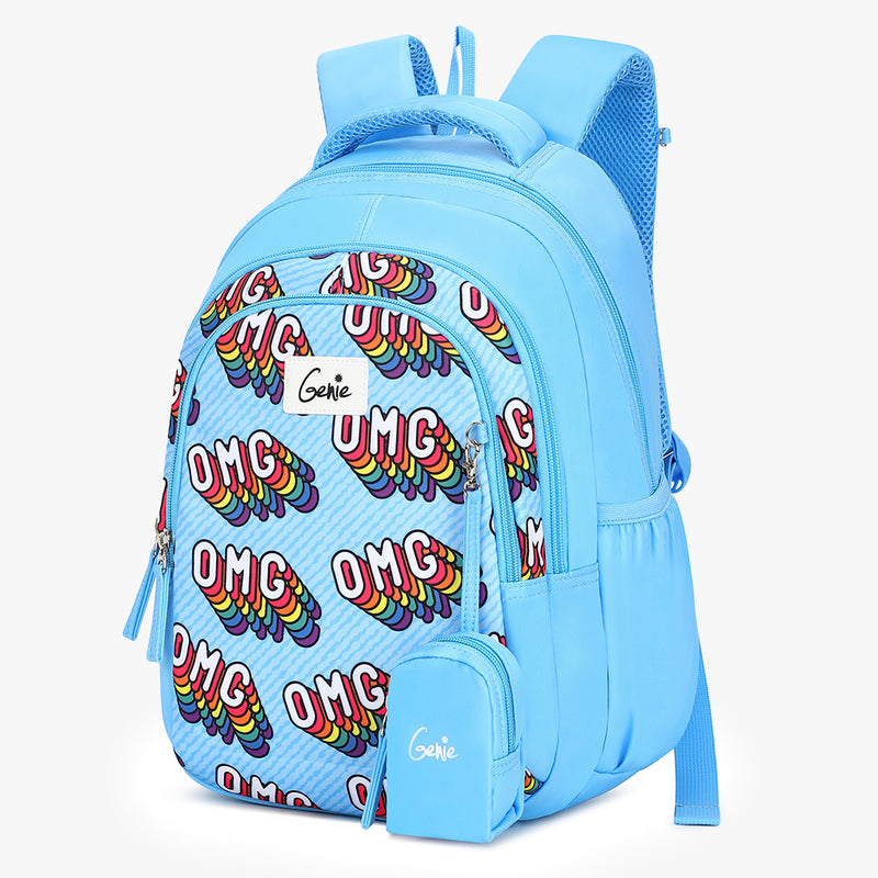 Buy Genie OMG 20L Blue Kids Backpack Online