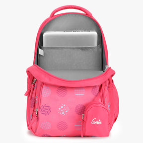 Genie Polkapolka 27L Pink Juniors Backpack
