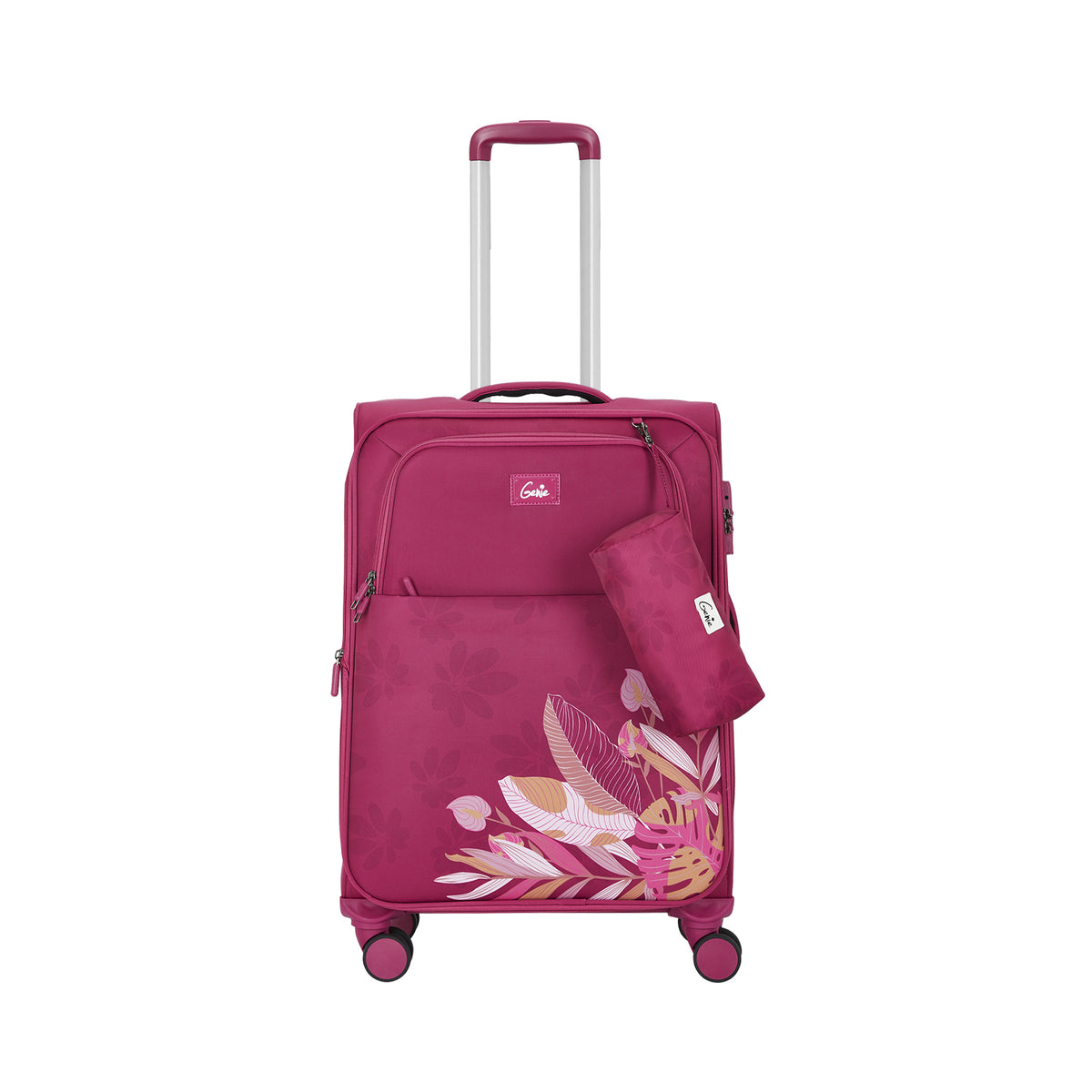 Bloom Soft Luggage- Wine Red
