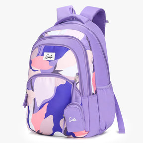 Genie Taylor 36L Purple Laptop Backpack With Laptop Sleeve