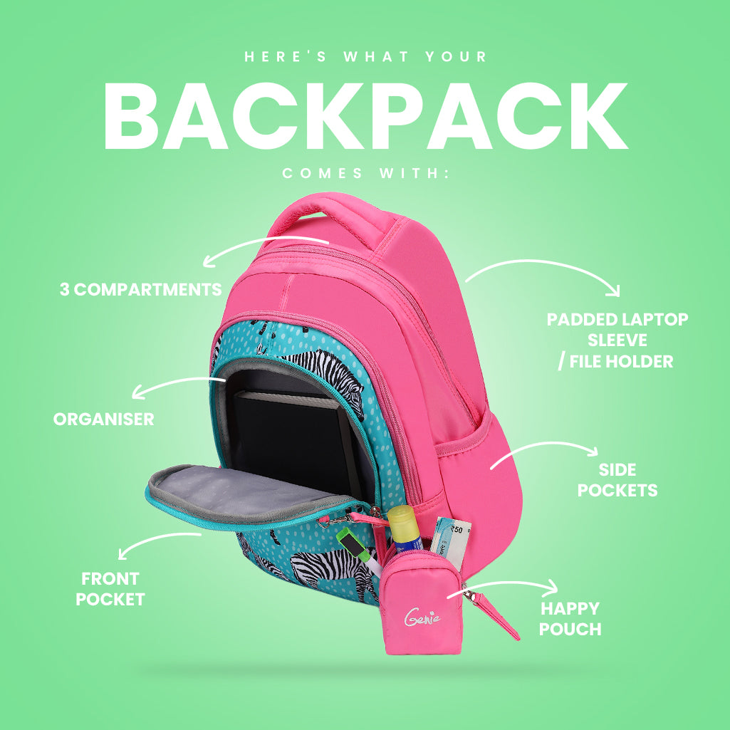 Valerie Small Backpack for Kids - Pink